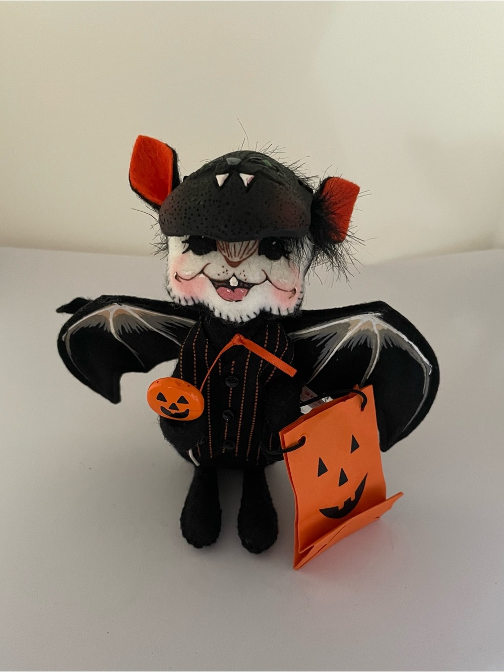 2005 Annalee Halloween Trick Or Treat Bat Mouse